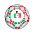 Ballon de logo personnalisé stratifié 5 PU Ballon de football